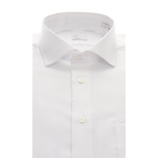 AOYAMA 【洋服の青山】綿100% ワイシャツ 長袖 メンズ スリム オール
