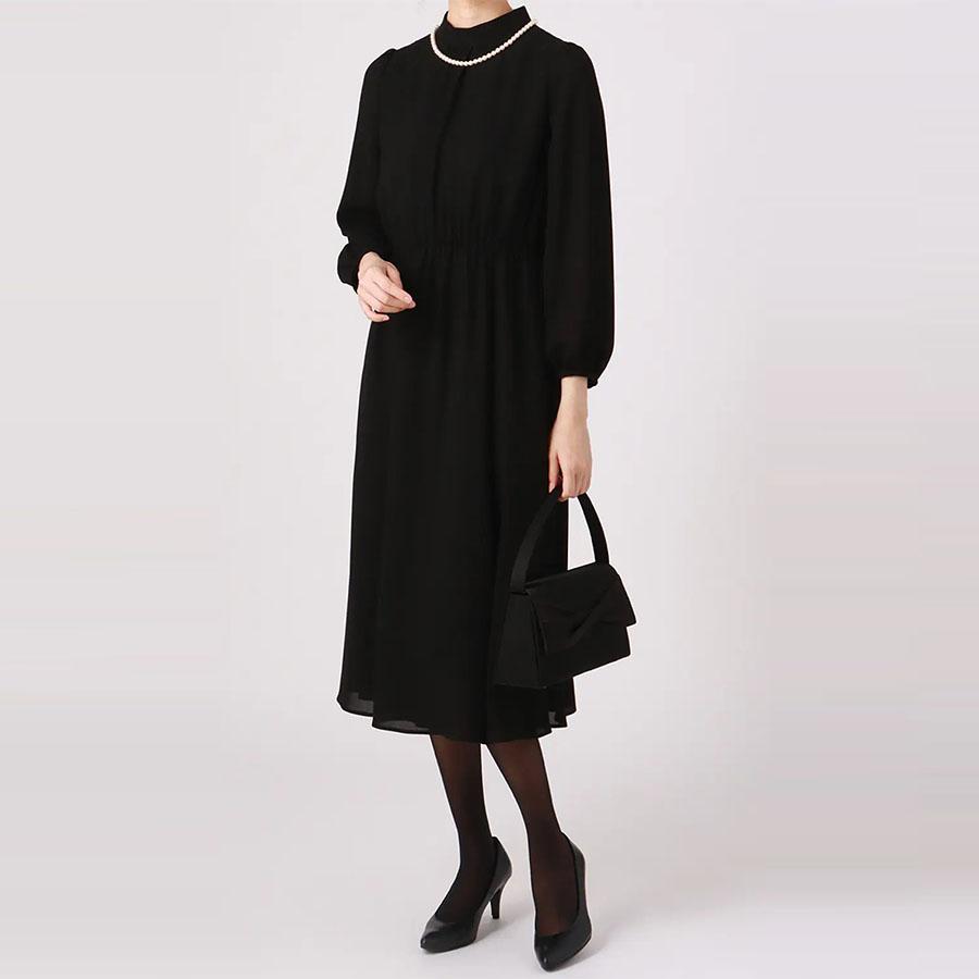 AOYAMA 【洋服の青山】礼服 喪服 ママスーツ リボン ワンピース
