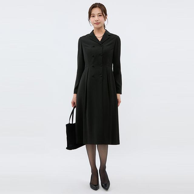 AOYAMA 【洋服の青山】礼服 喪服 ブラックフォーマル ワンピース