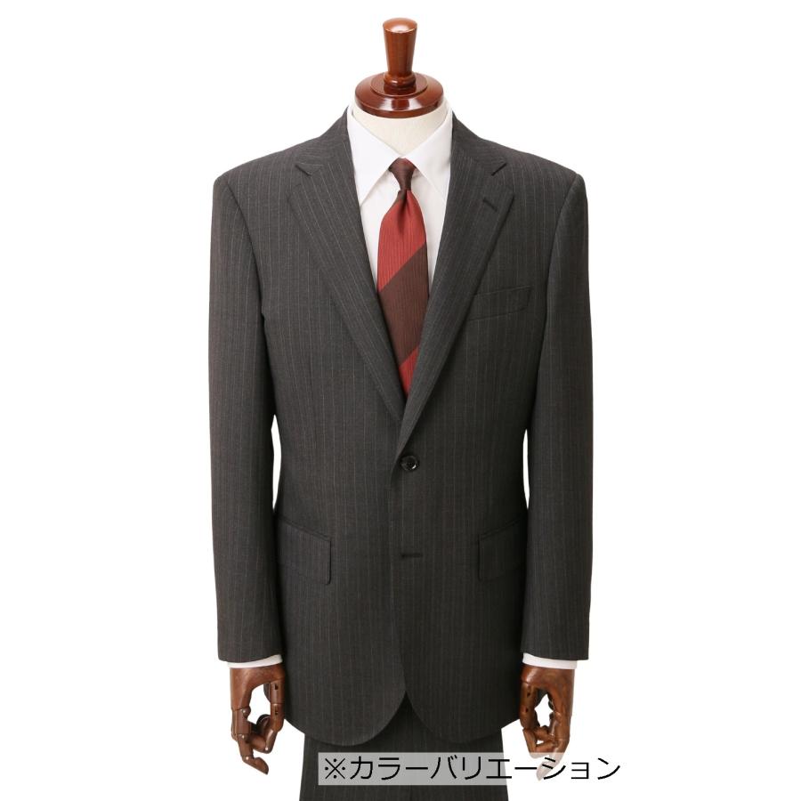 AOYAMA 【洋服の青山】メンズ スーツ 秋冬用 ネイビー系 スタンダード