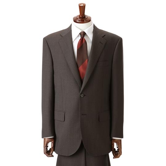 クールストラティン ビジネススーツ ブラウン メンズ 秋冬 M AOYAMA 【洋服の青山】秋冬 ブラウン スタンダードスーツ