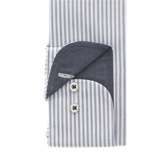 AOYAMA 【洋服の青山】メンズ ワイシャツ オールシーズン用 ネイビー系