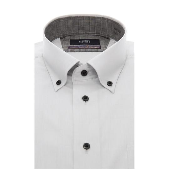 35 Off 洋服の青山 メンズ 長袖 スリム Yシャツ 大きいサイズ ビジネス オールシーズン用 グレー系 ボタンダウンスタイリッシュワイシャツ Person S For Men2 145円 Whitesforracialequity Org