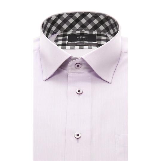 オールシーズン用 パープル系 ワイドカラースタイリッシュワイシャツ Person S For Men 洋服の青山plus 通販 Paypayモール