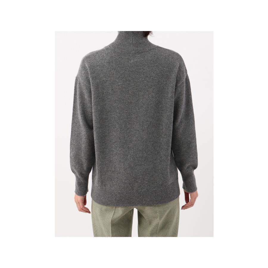 AOYAMA 【洋服の青山】秋冬用 グレー系 ミドルゲージハイネックニット