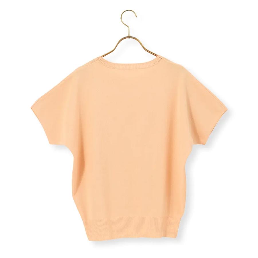 AOYAMA 【洋服の青山】 ドルマンニット 春夏 夏 レディース オレンジ系