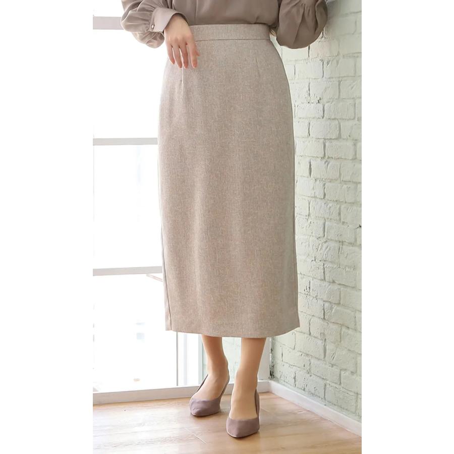 AOYAMA 【洋服の青山】レディース 春夏 ベージュ ロング タイト