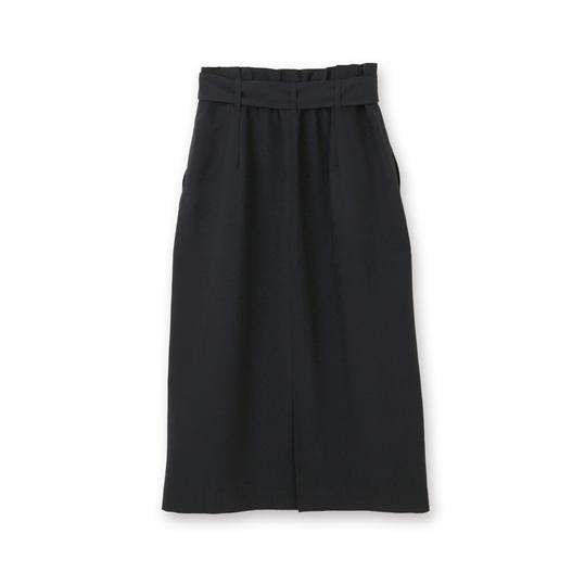 anuan ベルト付きタイトスカート ネイビー AOYAMA 【洋服の青山】レディース 春夏用 ネイビー系 ベルト付き