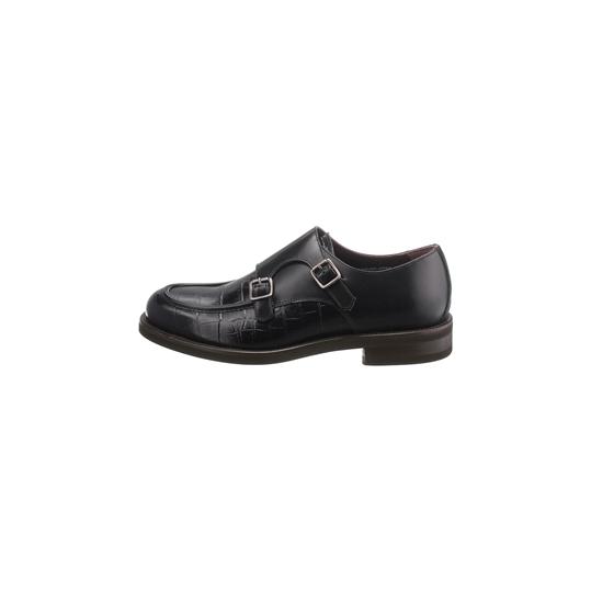 ダブルモンクストラップ シューズ HILTON カルツォレリアトスカーナ製 captoe_double_monk_strap_brown