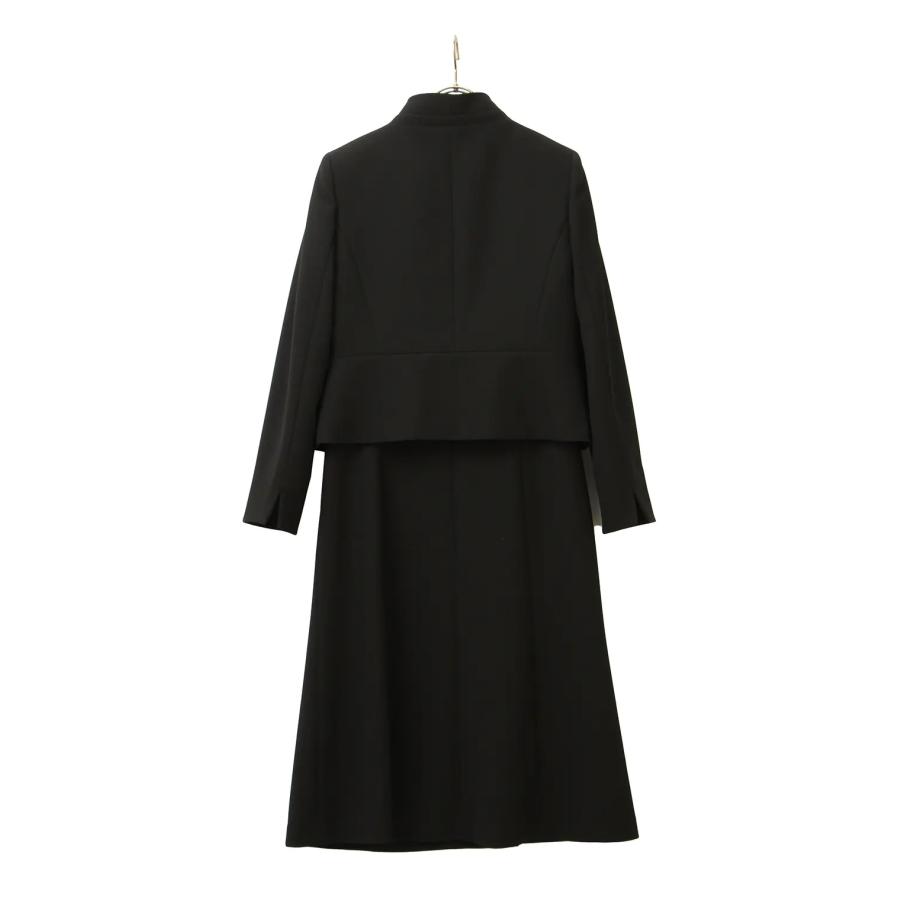 新品未使用　定価14万　YUKI TORII ステンカラーコート　ブラック　黒 AOYAMA 【洋服の青山】青山 レディースオールシーズン用 ブラック系