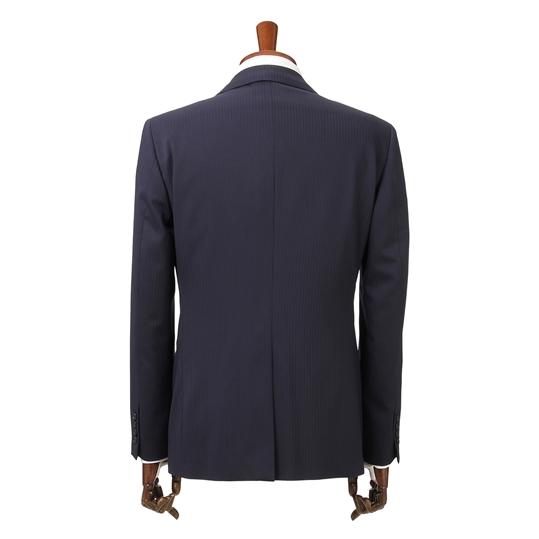 AOYAMA 【洋服の青山】秋冬用 ネイビー系 スタイリッシュスーツ