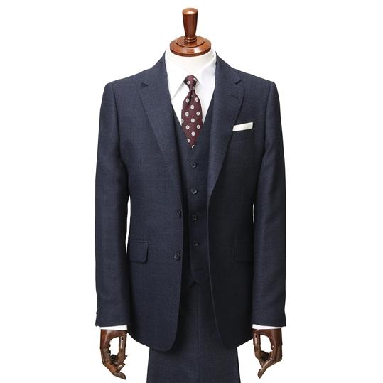 AOYAMA 【洋服の青山】秋冬用 ネイビー系 スタイリッシュスーツ AOYAMA 【洋服の青山】秋冬用 ネイビー系 スタイリッシュスーツ