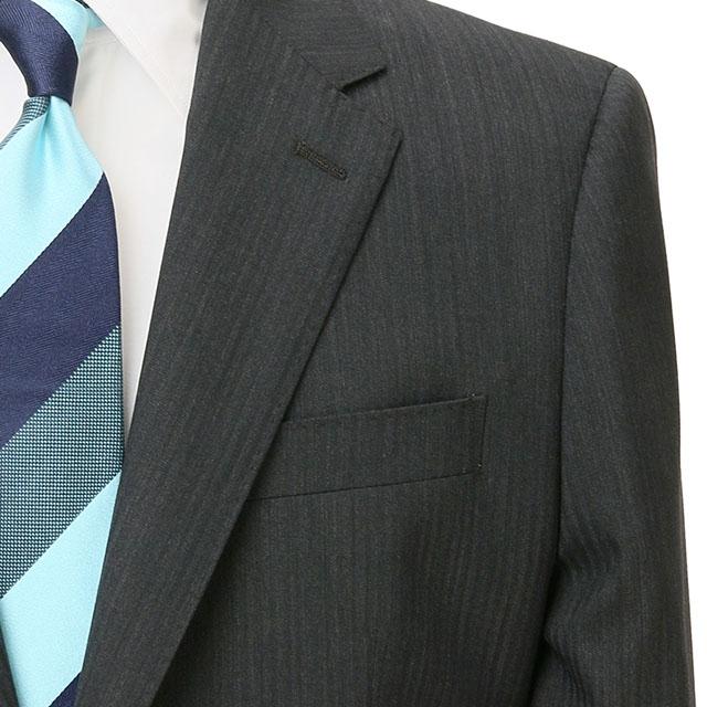 AOYAMA 【洋服の青山】洗える 春夏用 メンズ スーツ グレー系