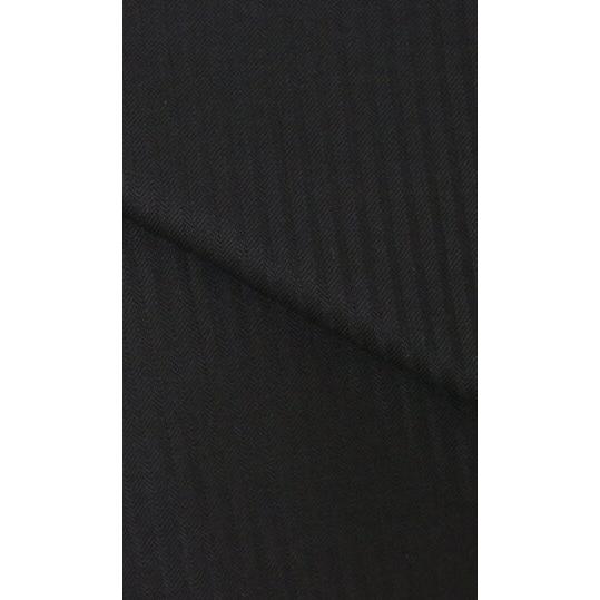 【洋服の青山】スリーピース スーツ メンズ スリム 春夏秋冬 オールシーズン ブラック 黒 ストライプ 3ピース ベスト 付き 2ボタン センターベント ノータックの画像