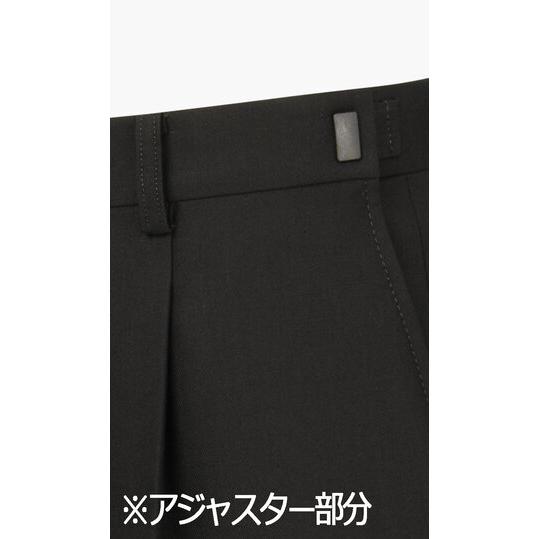 【洋服の青山】キングサイズ 大きいサイズ アジャスター 礼服 喪服 フォーマルスーツ メンズ ゆったり 春秋冬 2ボタン 背抜き ワンタック 冠婚葬祭 慶事 結婚式の画像