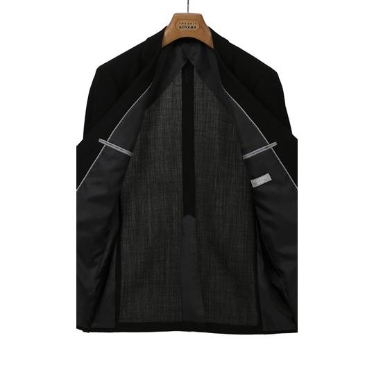 AOYAMA 【洋服の青山】 盛夏用 ブラック系 スタンダードフォーマル