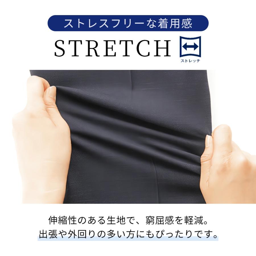 【洋服の青山】セットアップ可 ゼロプレッシャースーツ ジャケット単品 メンズ オールシーズン ネイビー ウォッシャブル 洗える 2WAYストレッチ 撥水｜y-aoyama｜06