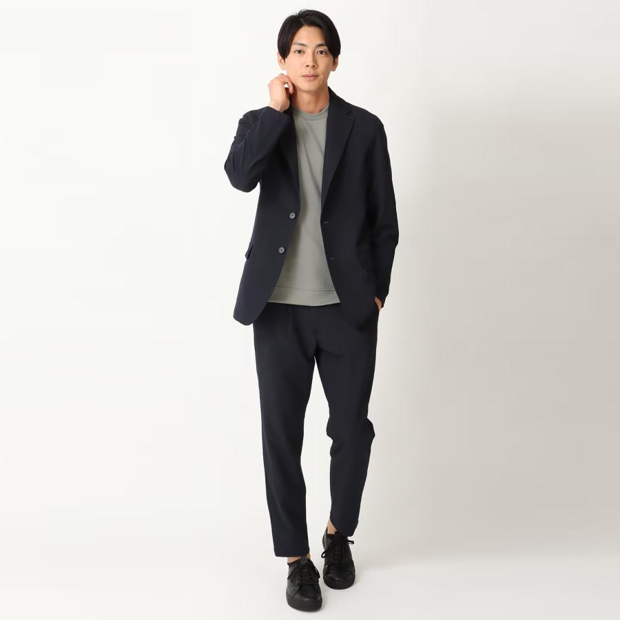 【洋服の青山】セットアップ可 ゼロプレッシャースーツ ジャケット単品 メンズ オールシーズン ネイビー ウォッシャブル 洗える 2WAYストレッチ 撥水｜y-aoyama｜09