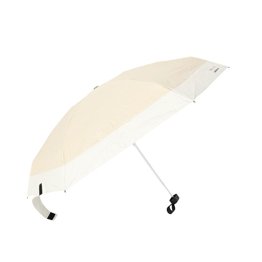 AOYAMA 【洋服の青山】COMPACT ベージュ 晴雨兼用 折りたたみ傘 遮光率
