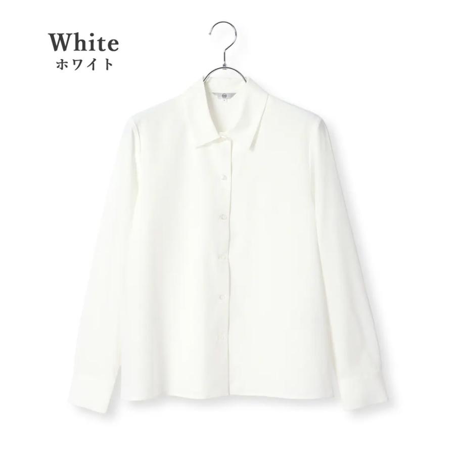 AOYAMA 【洋服の青山】みんなのブラウス 2wayストレッチ ブラウス 長袖