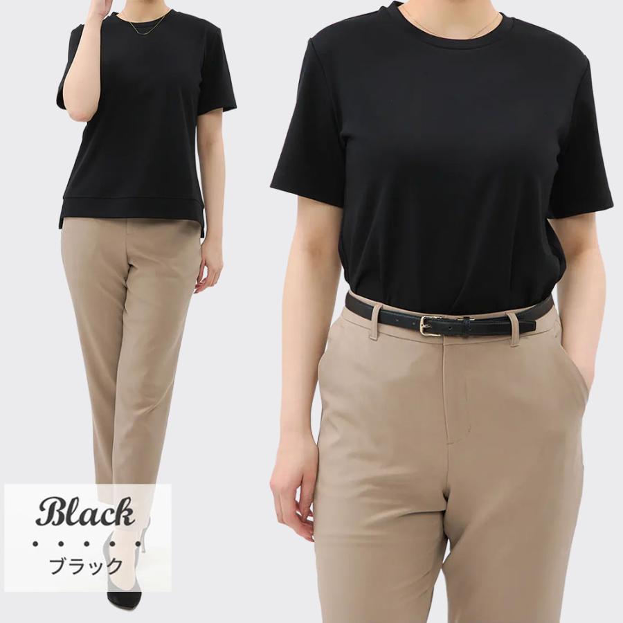 AOYAMA 【洋服の青山】カットソー 半袖 レディース tシャツ ビジネス