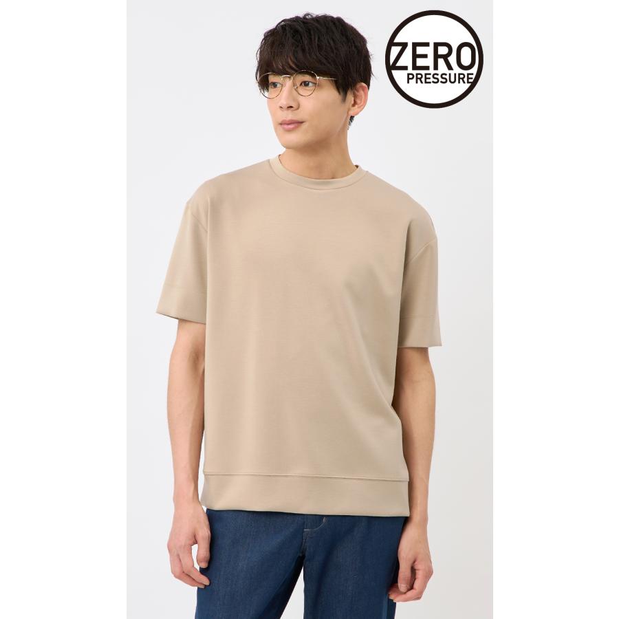 AOYAMA 【洋服の青山】春夏 ゼロプレッシャー ダンボールニット T