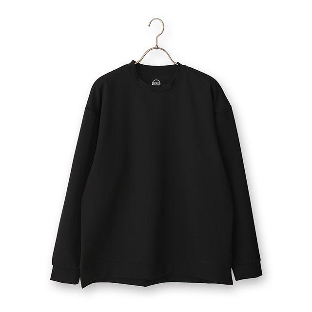 AOYAMA 【洋服の青山】Tシャツ メンズ 長袖 春夏秋冬 ブラック 黒 無地