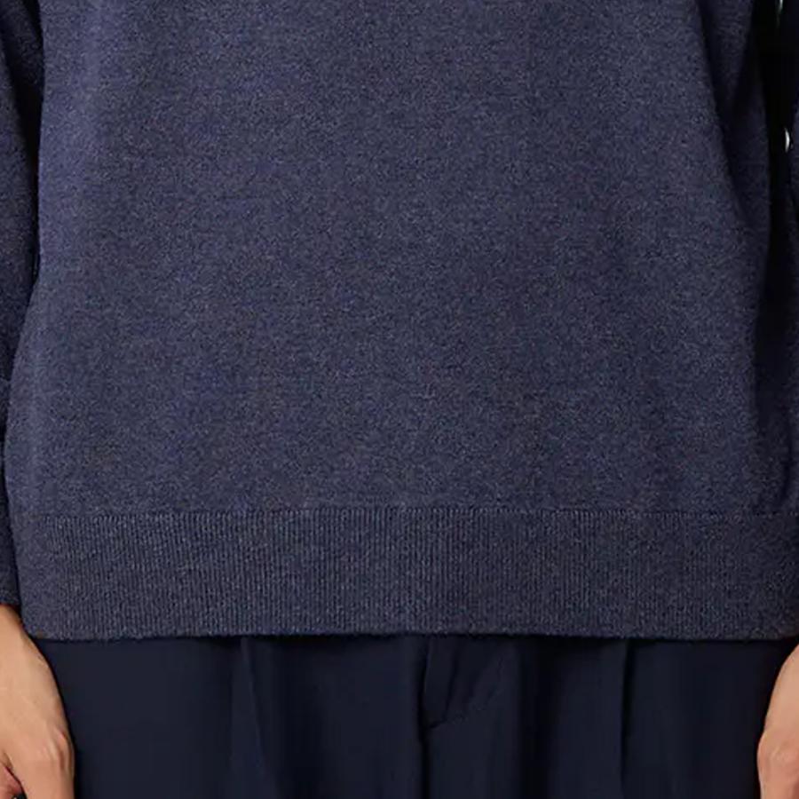 AOYAMA 【洋服の青山】クルーネックニット ラグランスリーブ 長袖