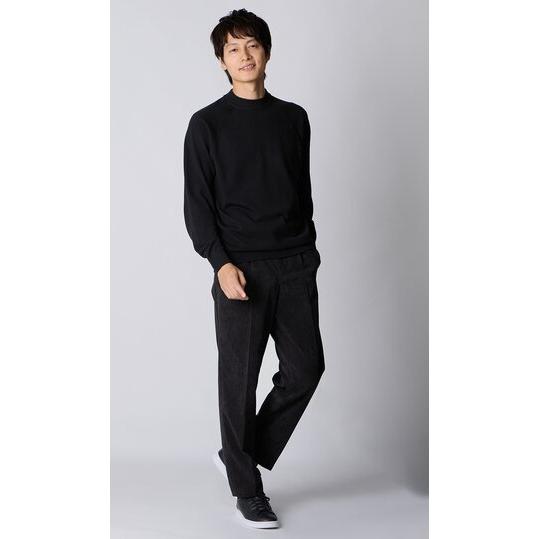 AOYAMA 【洋服の青山】モックネック ニット 長袖 メンズ 秋冬 春夏