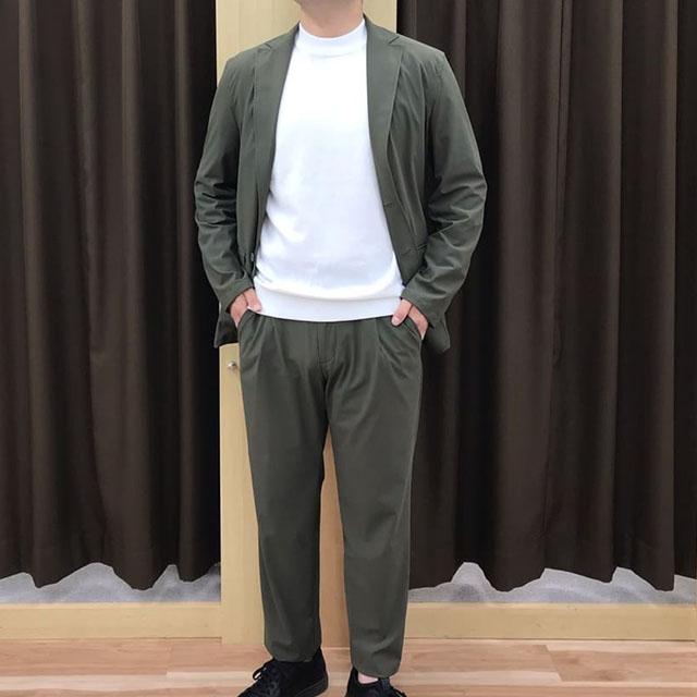 AOYAMA 【洋服の青山】モックネック ニット 長袖 メンズ 秋冬 春夏