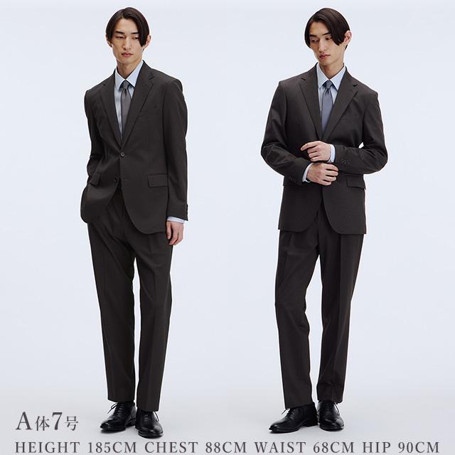 AB7新品未使用！裾上げ済み！ストレッチ2パンツスーツ！ウォッシャブル！秋冬 スーツ｜パンツ裾上げ済仕様｜SUIT SELECT | スーツセレクト公式通販
