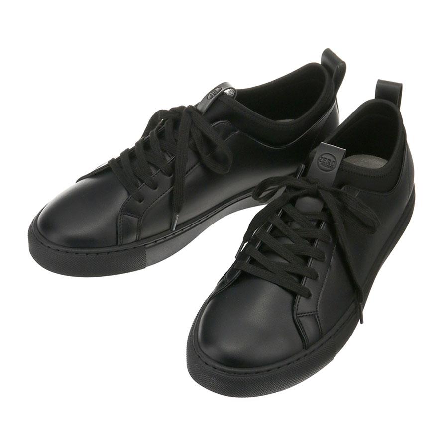 極美品　Forest shoemaker ローカット23.5cm ブラック AOYAMA 【洋服の青山】《最短当日発送》ゼロプレッシャースニーカー