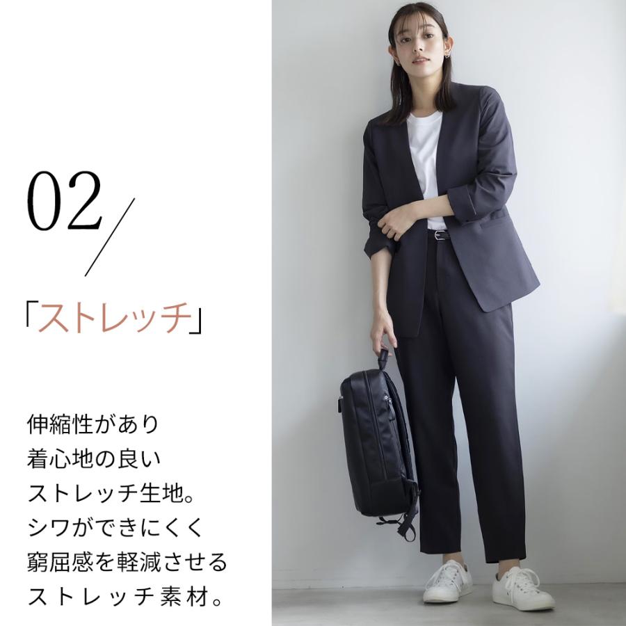 AOYAMA 【洋服の青山】レディース Vカラージャケット オール AOYAMA 【洋服の青山】レディース Vカラージャケット オール