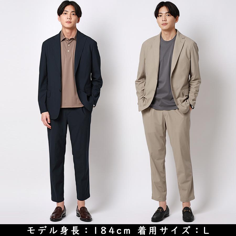 AOYAMA 【洋服の青山】テーラードジャケット メンズ 春夏 ベージュ