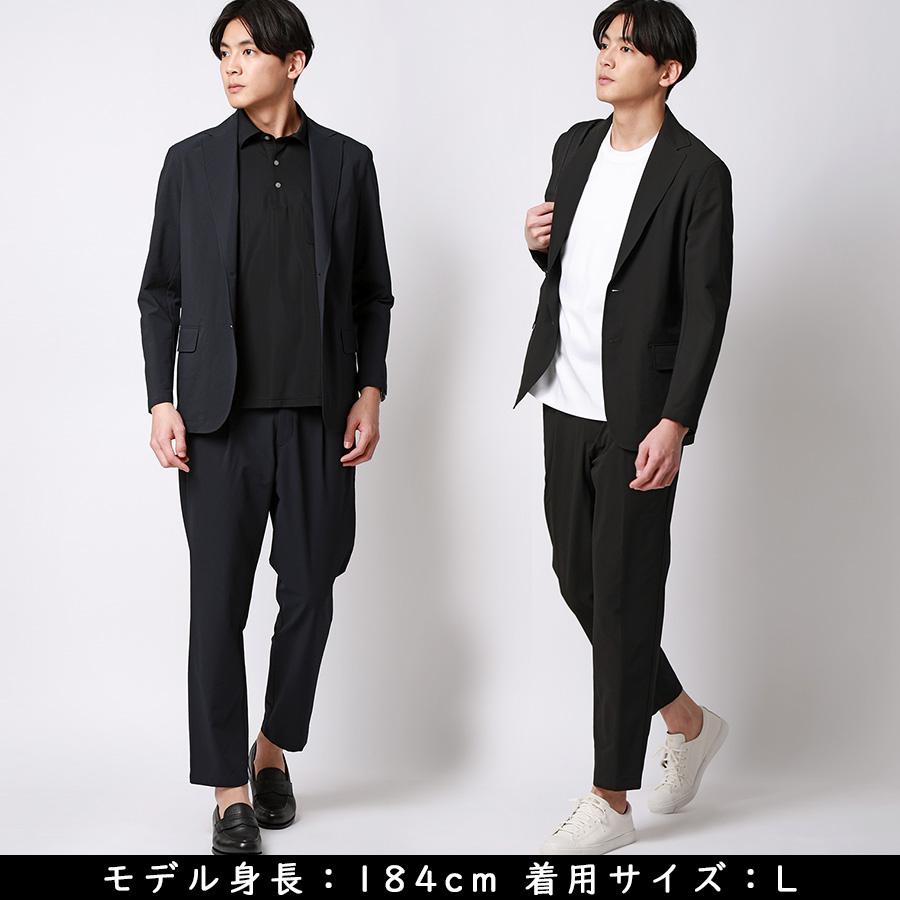 【シアサッカー】エルメネジルドゼニア テーラードジャケット 白 AOYAMA 【洋服の青山】ゼロプレッシャー テーラードジャケット メンズ