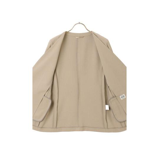 AOYAMA 【洋服の青山】Vカラージャケット レディース オールシーズン