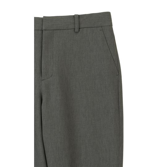 AOYAMA 【洋服の青山】レディース テーパードパンツ グレー ゼロ AOYAMA 【洋服の青山】レディース テーパードパンツ グレー ゼロ