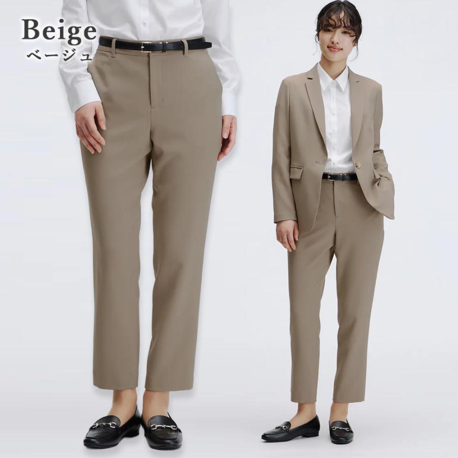 AOYAMA 【洋服の青山】裾上げ済み テーパードパンツ 春夏 秋冬