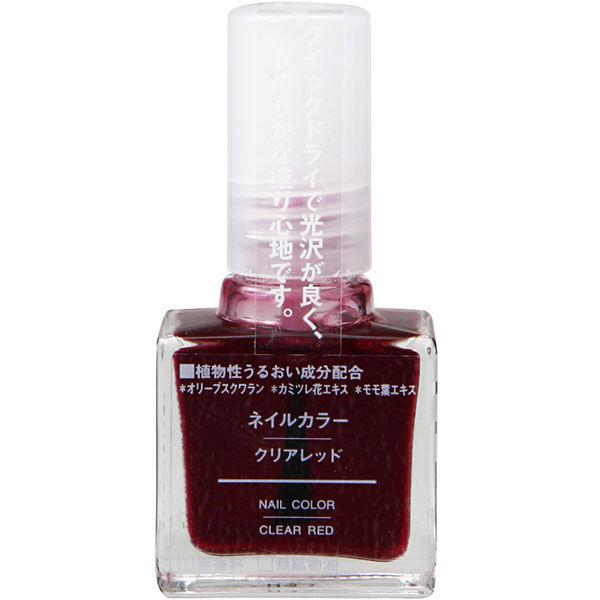 オリエンボトル入りネイルカラークリア レッド ホワイト、他ポリッシュ9本セット ネイルカラー｜無印良品の口コミ - 無印良品 ネイルカラー