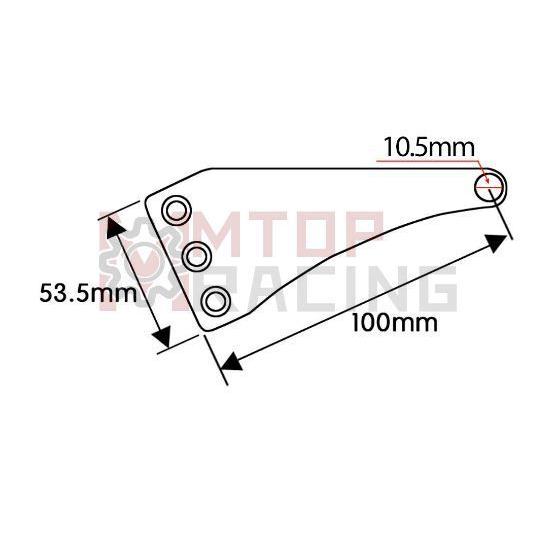 汎用 ヘッドライトステー ブラック 27&Phi; 30&Phi; 31&Phi; 32&Phi; 33&Phi; 35&Phi; 36&Phi; 37&Phi; 38&Phi; 39&Phi; 41&Phi; 43&Phi; 45&Phi; 46&Phi; 48&Phi; 49&Phi; 50&Phi; 52&Phi; 54&Phi; 55&Phi;