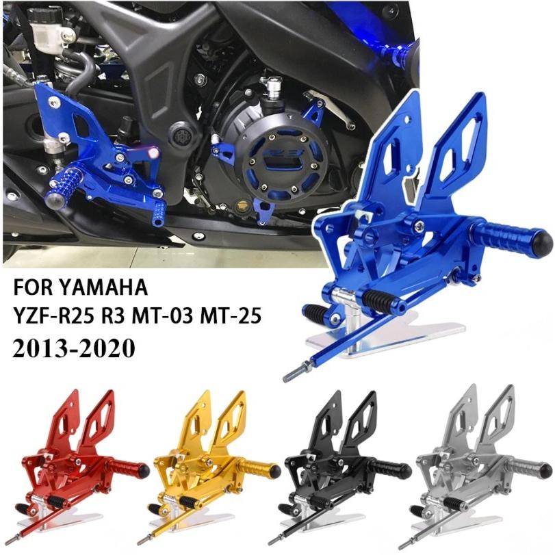与え OVER Racing YAMAHA YZF-R25 R3 MT-25 03 BACK-STEP 4ポジション