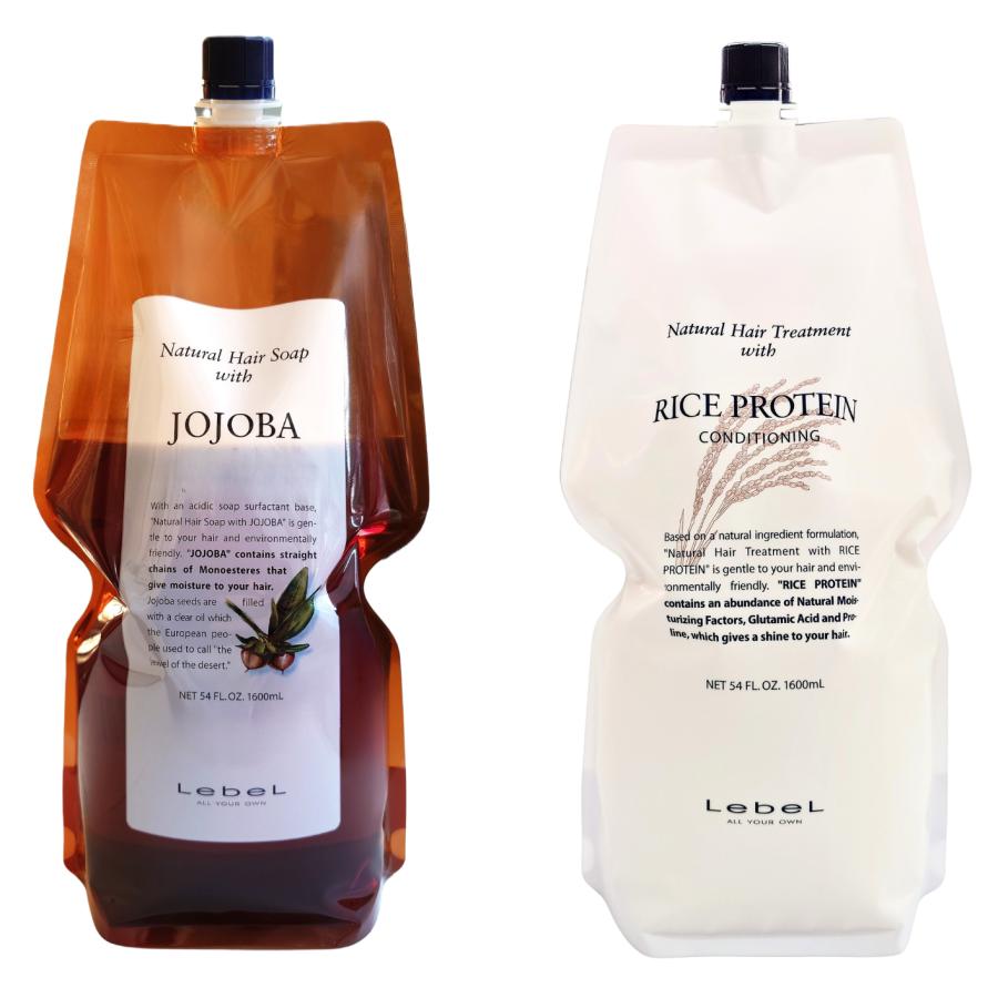 Natural Hair Soap ＆ Treatment ルベル ナチュラルヘアソープ ホホバ 