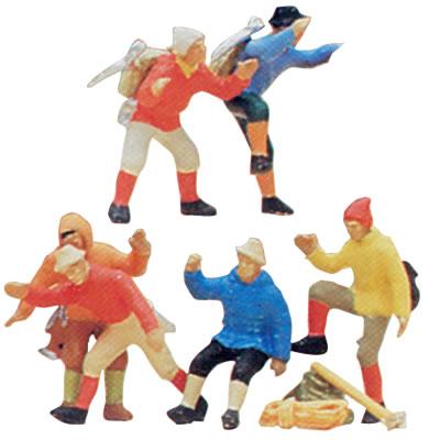 資材：Preiser（プライザー）登山家たち1* : 遊恵盆栽 Yahoo!店 - 通販