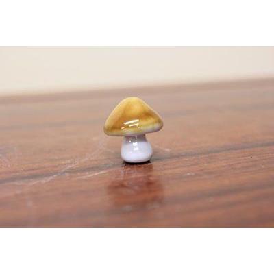 資材 雑貨 置物 添景 陶器オブジェ：きのこ*キノコ 茸 : 遊恵盆栽