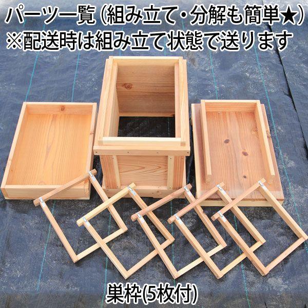 巣箱:石田式 ニホンミツバチ捕獲箱(本格派向け)*(みつばち巣箱 巣箱:石田式 ニホンミツバチ捕獲箱(本格派向け)*(みつばち巣箱