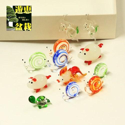 雑貨 ガラス細工：ガラス細工12個セット : 遊恵盆栽 Yahoo!店 - 通販