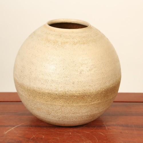 花瓶：信楽焼丸花瓶 6.5号 : 遊恵盆栽 Yahoo!店 - 通販 - Yahoo