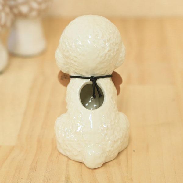 雑貨 置物 花器 花瓶 フラワーベース：アニマルベース*キャット ドッグ