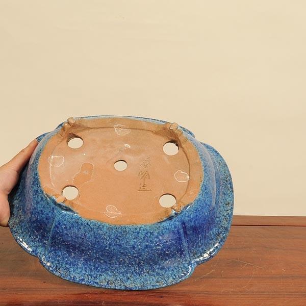 盆栽小鉢:秀峰 楕円鉢 31.0cm *現品もの 資材 : 遊恵盆栽 盆栽小鉢:秀峰 楕円鉢 31.0cm *現品もの 資材 : 遊恵盆栽