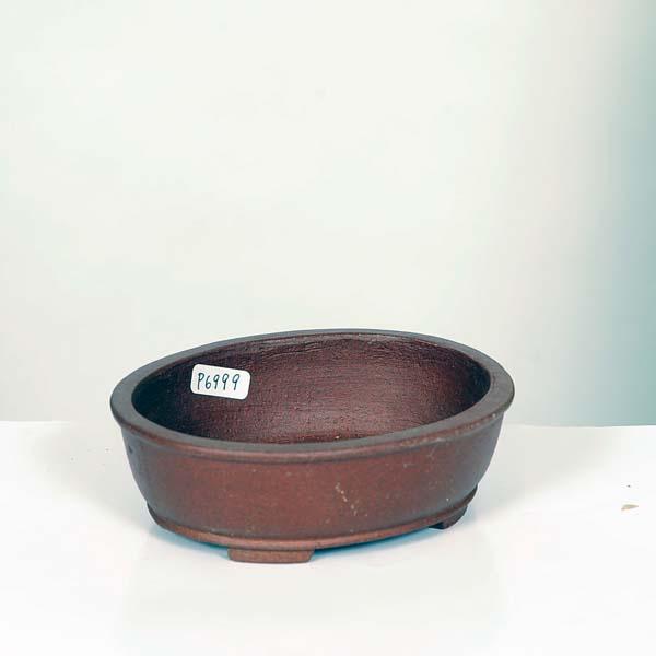 現代小鉢：柴勝 楕円鉢 11.2cm【現】*資材 : 遊恵盆栽 Yahoo!店